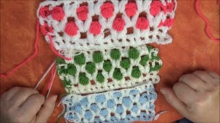 des fleurs en bullion au crochet La Grenouille Tricote [upl. by Rehotsirhc]