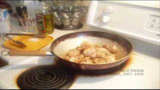 Episode 74 Gordon Ramsays Recipe Sticky Lemon Chicken amp Champ [upl. by Anaxor905]