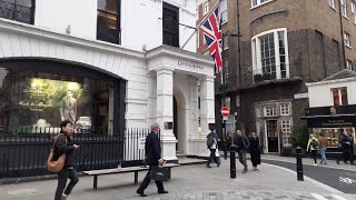 Famous Savile Row Bespoke Tailoring Shops  Mayfair London [upl. by Fayette]