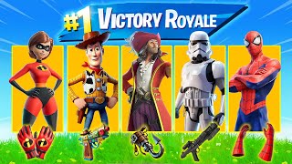 The RANDOM Disney Challenge in Fortnite [upl. by Anyah127]