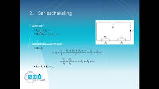 Deel 1 Elektriciteit  Thema 7 gemengde schakeling  De substitutie weerstand [upl. by Duquette]