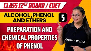 alcohol phenol and ethers class 12 full chapter in one shot 202412th chemistry chapter 11 one shot [upl. by Anorahs]