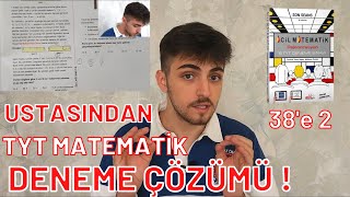 Derece Öğrencisinden Hızlanma Taktikli TYT Matematik Deneme Çözümü   tyt yks [upl. by Albertine]