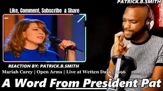 Mariah Carey  Open Arms  Live at Wetten Dass  1996  REACTION VIDEO [upl. by Shayna]