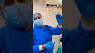 Extracting only wisdom tooth 🦷Leaving Patients wisdom inside🧠🤗Happy and Relieved Patient dentist [upl. by Imeaj733]