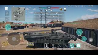 Cheese tankStrv 103c War Thunder Mobile cheese [upl. by Neirod]