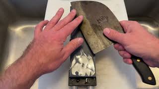 Ultimate ASMR Knife Sharpening Full Process 4KHD Sound No Talking Slow Gratuitous Satisfying [upl. by Salokcin731]