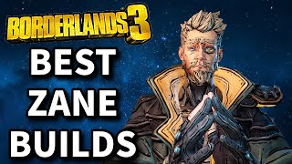 TOP 5 BEST Zane Builds in Borderlands 3  My STRONGEST Endgame Zane Build Guides [upl. by Frankel]