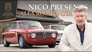 Nico presents the Alfa Romeo GT 1300 Junior and original Sprint GTA [upl. by Adina319]