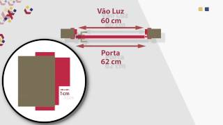 Telhanorte  Como Comprar Portas  01 Medidas [upl. by Nerland]