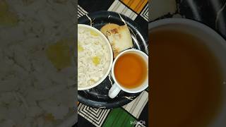 এক কাপ চায়ে সকালটা যেন শান্তি পায়। bengalfood breakfast [upl. by Trudey]