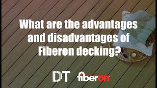 What are the advantages and disadvantages of Fiberon decking Is it worth the price [upl. by Paine]