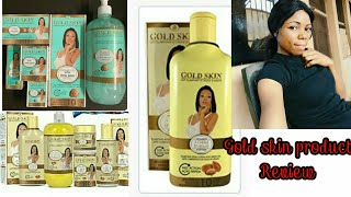 REVIEW ON GOLD SKIN PRODUCT LIGHTING BODY LOTIONGOLD SKIN PRODUCTSZELLAGOLD BEAUTY [upl. by Syman]