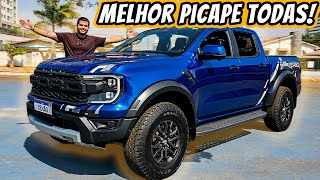 Ford Ranger Raptor 2025  Acelera como ESPORTIVO salta igual carro de RALLY mas custa 500 MIL [upl. by Ailemor341]