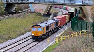 No51 Trains Around Werrington Junction End Of November 2021 [upl. by Nwahsav]