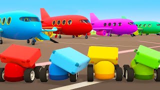 Car cartoons full episodes amp Street vehicles Helper cars for kids amp truck cartoon for kids [upl. by Kata]