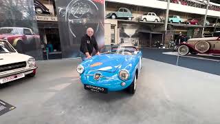 Abarth 75 Jaar Exclusieve Rondleiding door Guy Moerenhout in Autoworld Brussels [upl. by Web]