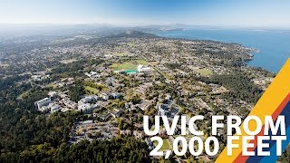 University of Victoria aerial highlights [upl. by Lekym]