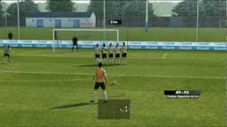 PES 2013 Trucos Lanzamiento Faltas Goles [upl. by Boehmer]