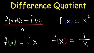 Difference Quotient [upl. by Broeder]