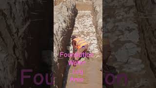 Eco nomical method of foundation in water loged area [upl. by Jennica]