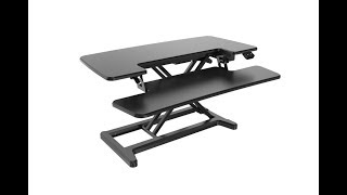 Encore Electic Sit Stand Desk Converter [upl. by Assenar872]