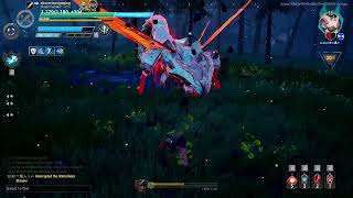 Dauntless Gameplay  Hunting Rezakiri for Exoskeletal Plate [upl. by Nileuqcaj]