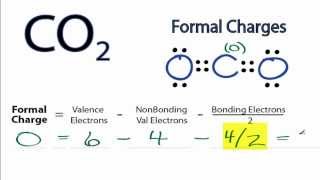 Calculating CO2 Formal Charges Calculating Formal Charges for CO2 [upl. by Nyluqcaj794]