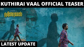 Kuthiraivaal Official Teaser Tamil  Release Update  Kalaiyarasan  Pa Ranjith  Neelam Productions [upl. by Zosema]