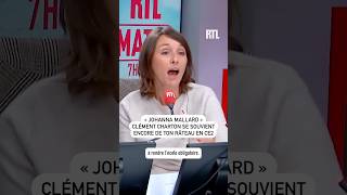 quotJohanna Mallardquot Clément a un message pour toi qui na pas oublié le râteau quil sest pris en CE2 [upl. by Enninaej]