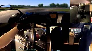 Fanatec Clubsport wheel v2 preproduction  F1 rim gameplay [upl. by Llertnod266]