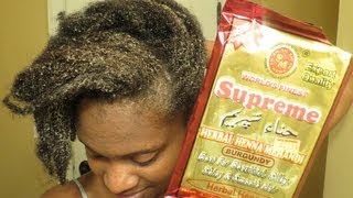 Burgundy Henna for Natural Hair Coloring [upl. by Nitsyrc]