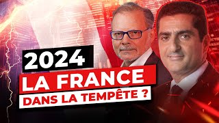 M Touati et P Béchade  Dette publique crise immobilière tensions sociales  que réserve 2024 [upl. by Kaenel]