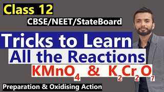 Tricks to Learn All reactions of D and f block Elements Class 12 chemistry  CBSEState boardNEET [upl. by Verene950]