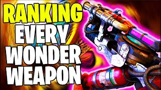 RANKING EVERY WONDER WEAPON [upl. by Yeneffit]