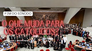 Direto do VATICANO O que muda com o fim do Sínodo da Sinodalidade [upl. by Oirromed]