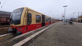 Bahnhof Hennigsdorf bei Berlin S25 nach Teltow Stadt [upl. by Serena]