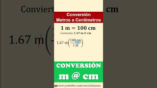 Centímetros a metros cm a m – parte 2 [upl. by Roy]