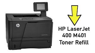 HP 80A CF280A  HP Laser Jet Pro 400 M401 Printer Toner cartridge Refill [upl. by Edijabab]