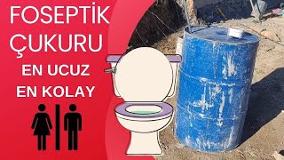 Foseptik Çukuru En Ucuz En Kolay Nasıl Yapılır [upl. by Narag]