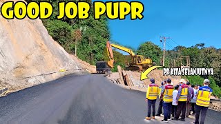 Good Job PUPR Sumut❗Akhirnya Batu Jomba Bisa Di LaluiTapi Masih Ada PR Lho Pak [upl. by Kelwunn]