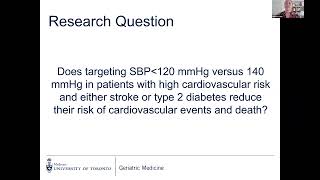 Geriatric Medicine Journal Club July 26 2024 [upl. by Sesmar]