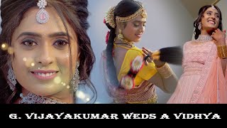 Vijayakumar with Vidhya wedding montage song 4 k [upl. by Jorgensen]