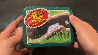 FAIRFIELD BASEBALL CARD MYSTERY TIN FROM 2005 [upl. by Eustis]