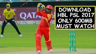 How To Download And Install Psl 2017 Cricket Game [upl. by Lebna759]