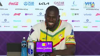 Senegal vs Equateur réaction à chaud de Kalidou Koulibaly après la qualification des Lions [upl. by Andros595]