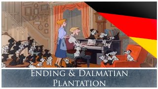 101 Dalmatians  Ending amp Dalmatian Plantation  Scene in German Deutsch 1980 dub [upl. by Roseanne]