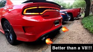 THE BEST EXHAUST FOR V6 CHARGER FLOWMASTER SUPER 10 [upl. by Waldack626]