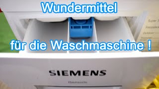 Waschmaschine in 3 Minuten Reinigen Das Zauberhafte Mittel ohne Chemie für die Waschmaschine [upl. by Drofla]