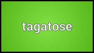 Tagatose Meaning [upl. by Ettegirb]